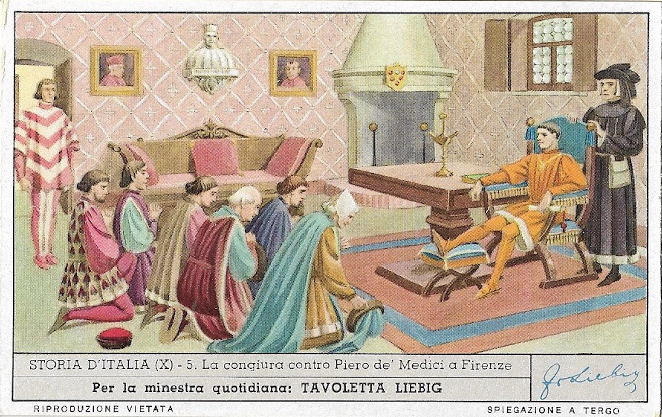 Figurine Liebig Italia S. 1377 - Storia del Giappone (12 figurine) - 1938